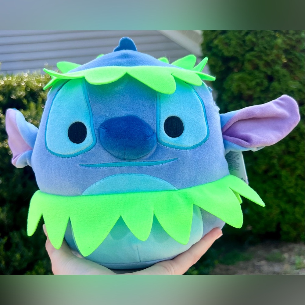 Disney Blue and Green Stitch Plush